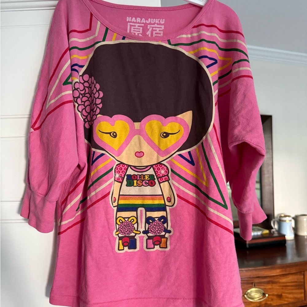 Harajuku Lovers Pink Graphic Tee